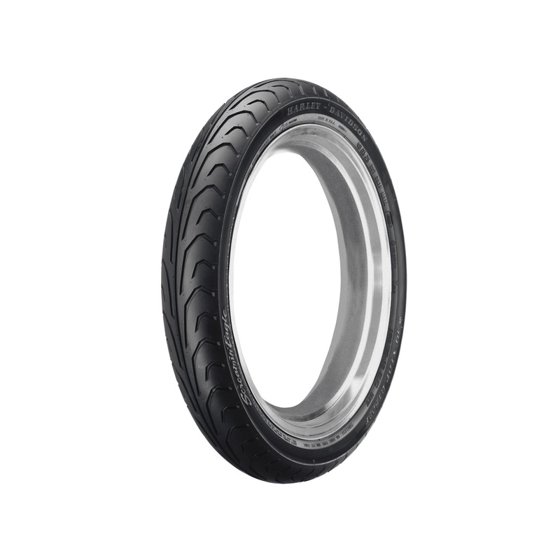 Harley Davidson 40554-04A Dunlop Performance Tire – GT502F 100/90-19 Blackwall – 19 in. Front TIRE FRONT GT502F 100/90-19 57
