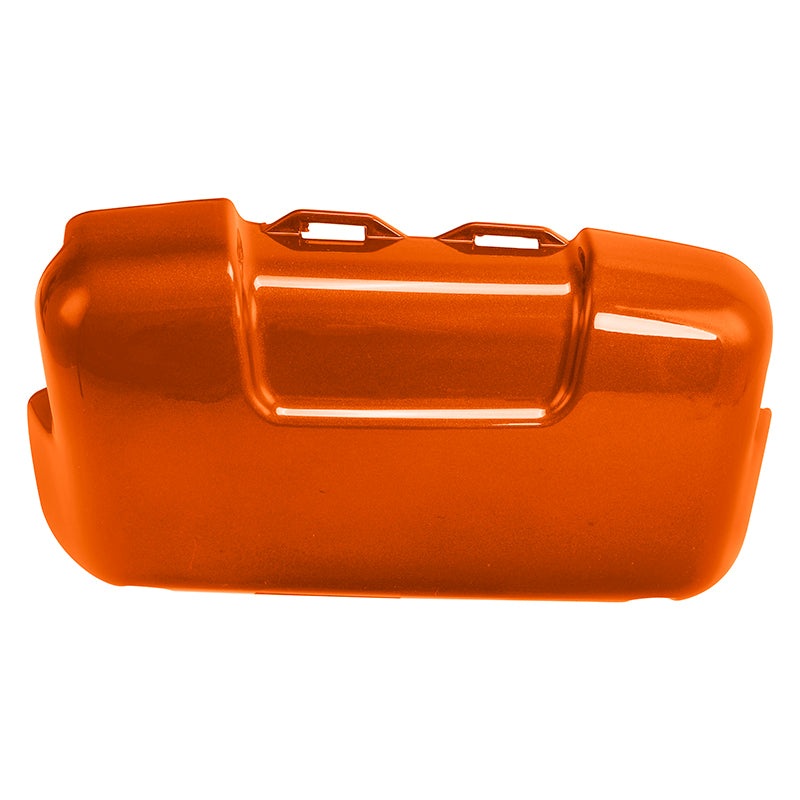 HR3 Scorched Orange / Black Denim Water Pump Cover For Harley Twin-Cooled Engine Touring 2017-2023