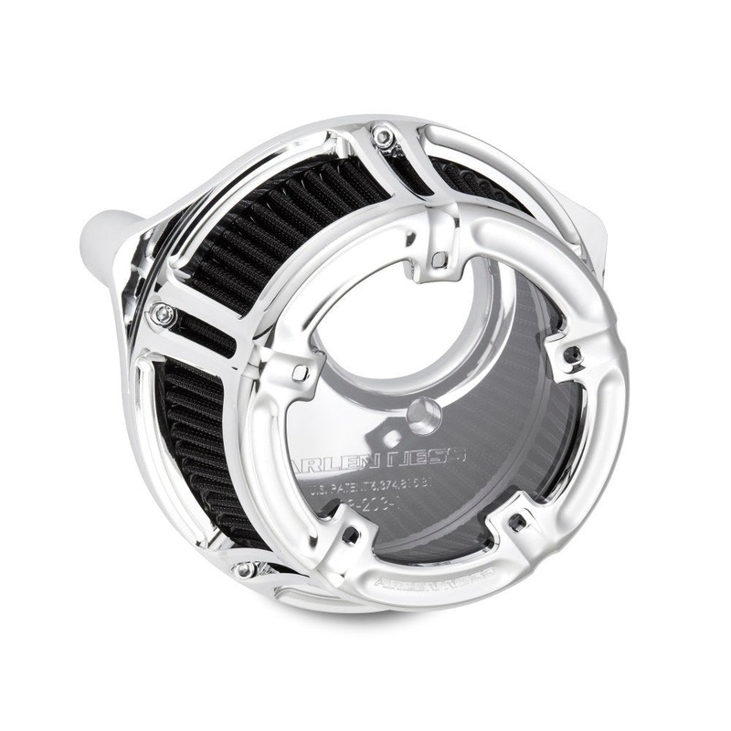 Method Clear Air Cleaner Kit – Chrome. Fits Touring 2017up & Softail 2018up.