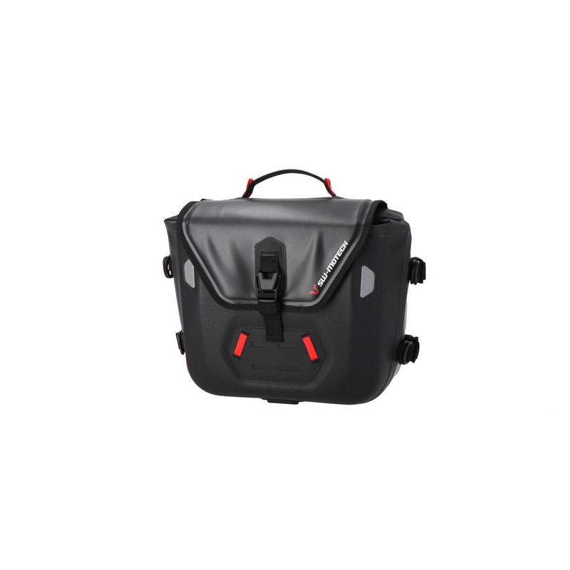 SW Motech SysBag WP S Left Hand Side with Adapter Plate