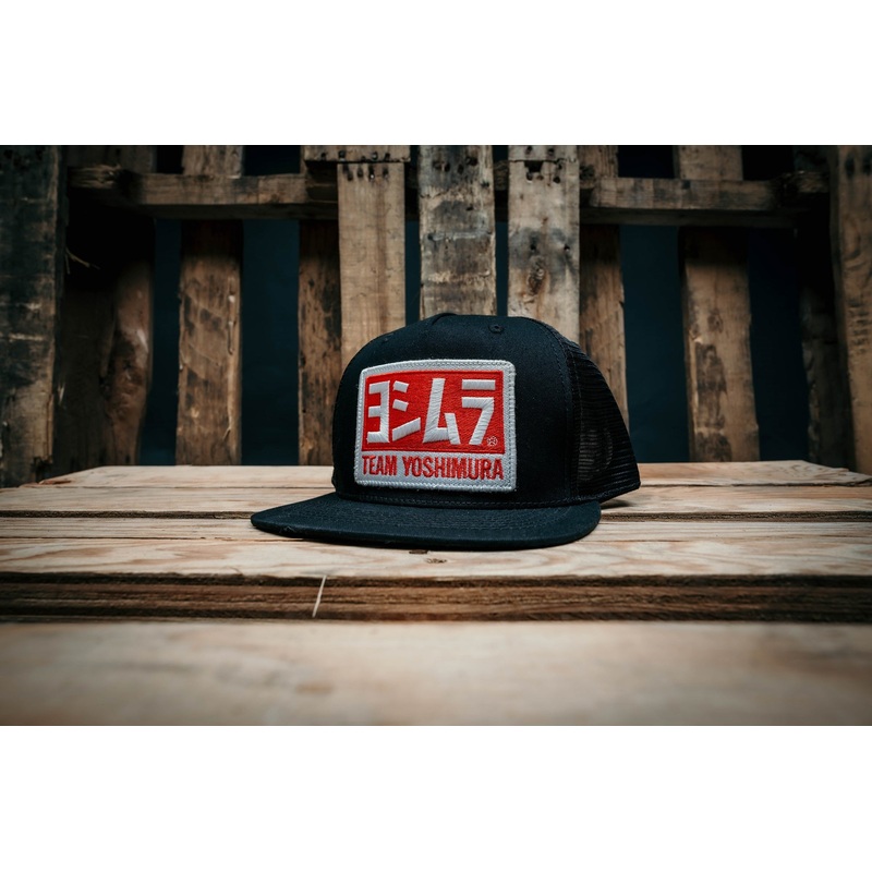 Team Snapback Trucker Hat Black