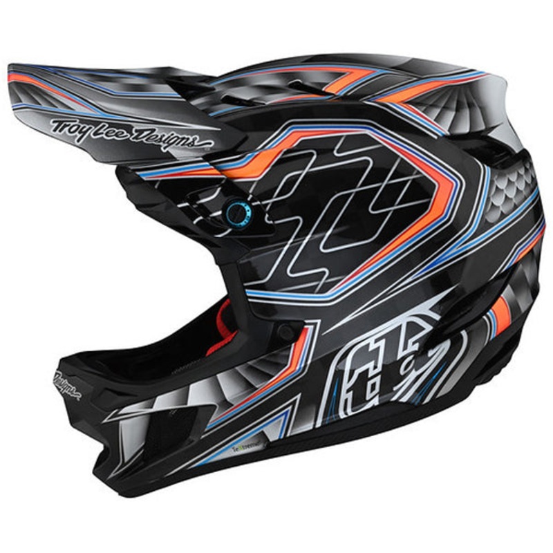 Troy Lee Designs – D4 Carbon Low Rider Helmet With MIPS (Bicycle)