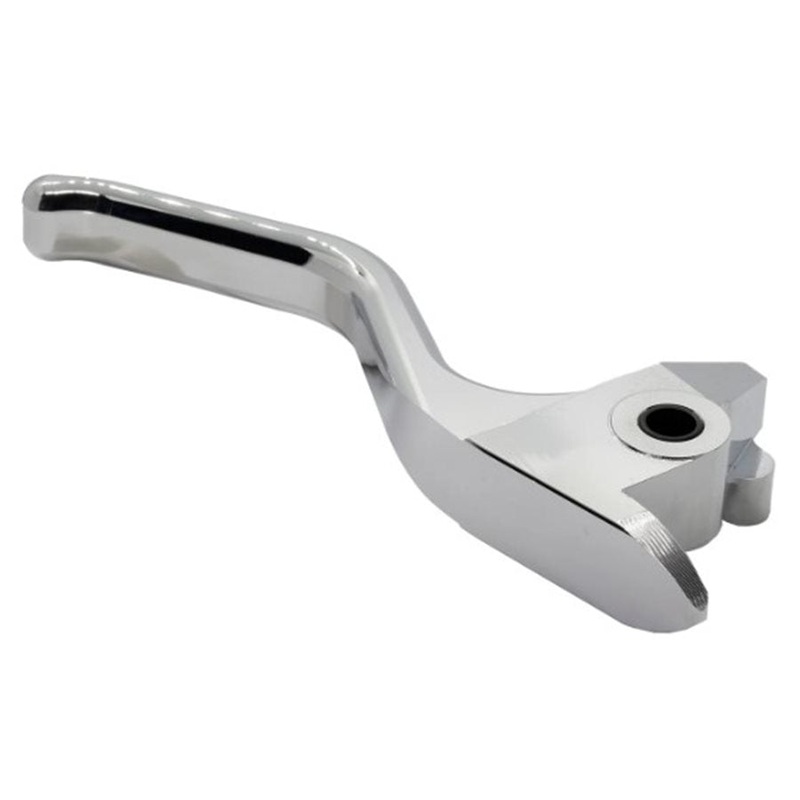 Billet Brake Lever – Chrome – 2015+ Softail/M8 (Matching to 1FNGR easy pull clutch)