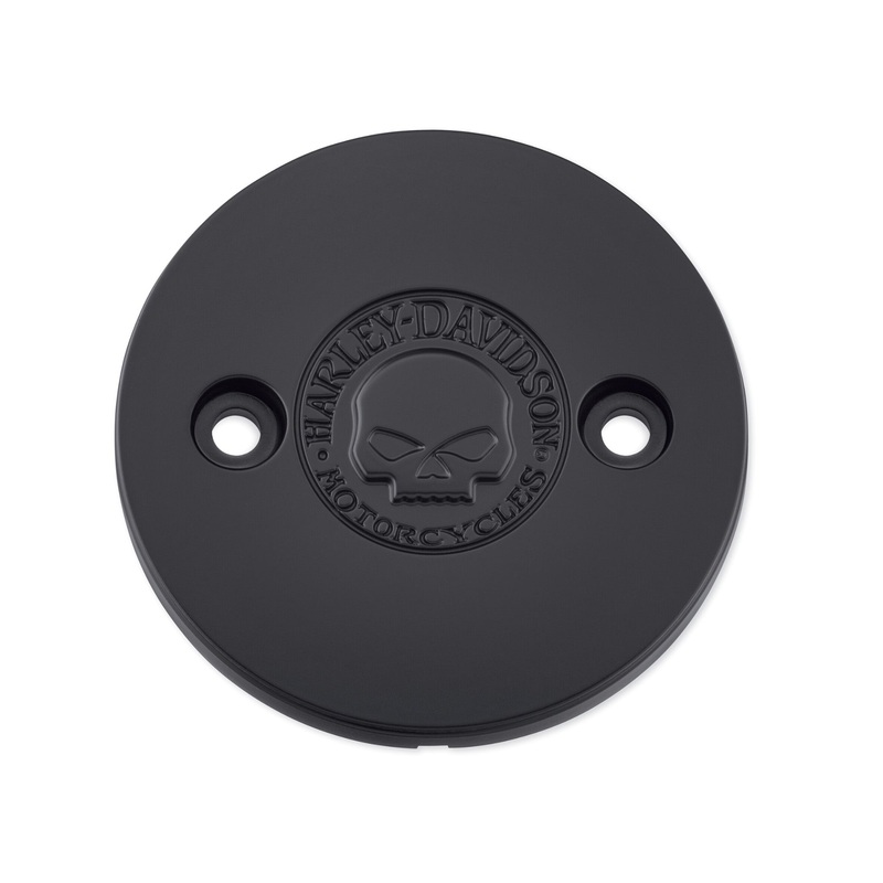 Harley Davidson 25800114 Willie G Skull Left Side Medallion KIT,PT CVR MISC CMPNT,WILLIE G