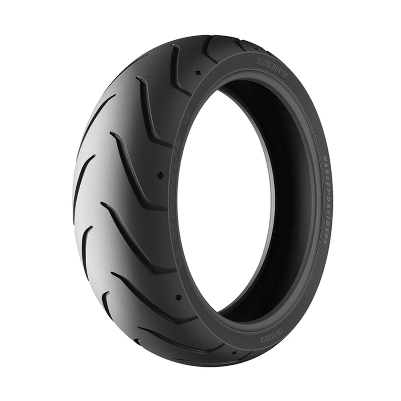 Harley Davidson 43200011 Michelin Scorcher Tire Series – 180/55ZR17 Blackwall