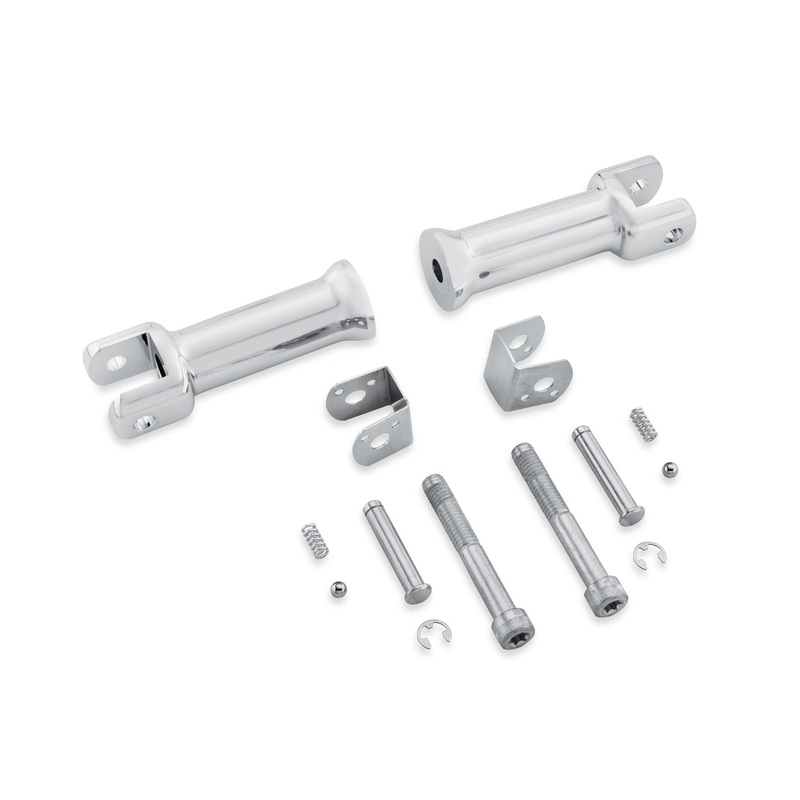 Harley Davidson 50500771 Passenger Footpeg Support Kit – Chrome PASSENGER FOOTPEG SUPPORT KIT