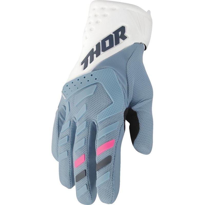 Thor Spectrum Ladies Gloves Blue / White