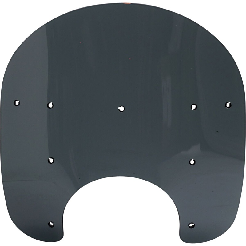 15″ Windshield Replacement plastic, Dark Black Smoke – Touring Road King
