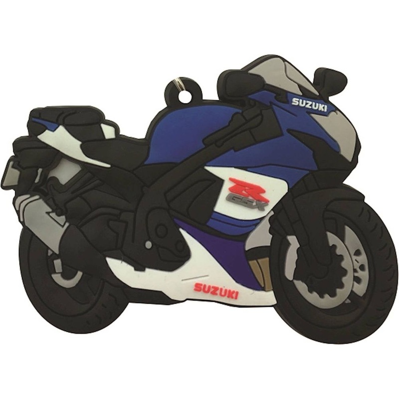 Bike It Suzuki GSXR600/750 16> Rubber Keyfob – #125