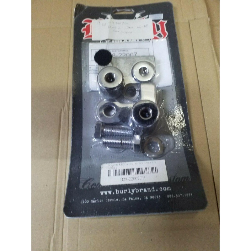 Harley Davidson Dyna 06-09 Burly lowering kit chrome B28-22007