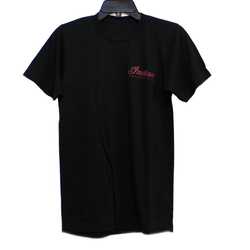 MEN’S SHORT SLEEVE BLACK INDIAN MOTORCYCLE OF ORANGE COUNTY DEALER TEE