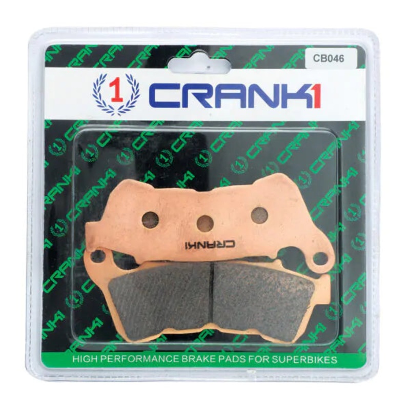 BRAKE PADS FRONT HARLEY DAVIDSON XL 1200 CUSTOM-2014 TO 2017- CB046 CRANK1 Sintered Brake Pad