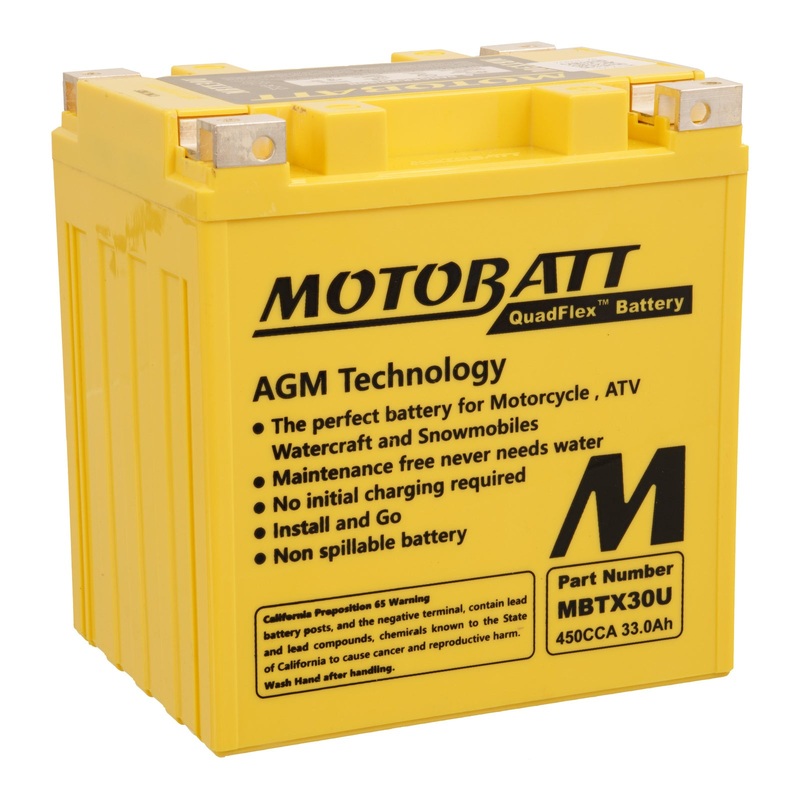 Motobatt Battery Quadflex AGM – MBTX30U