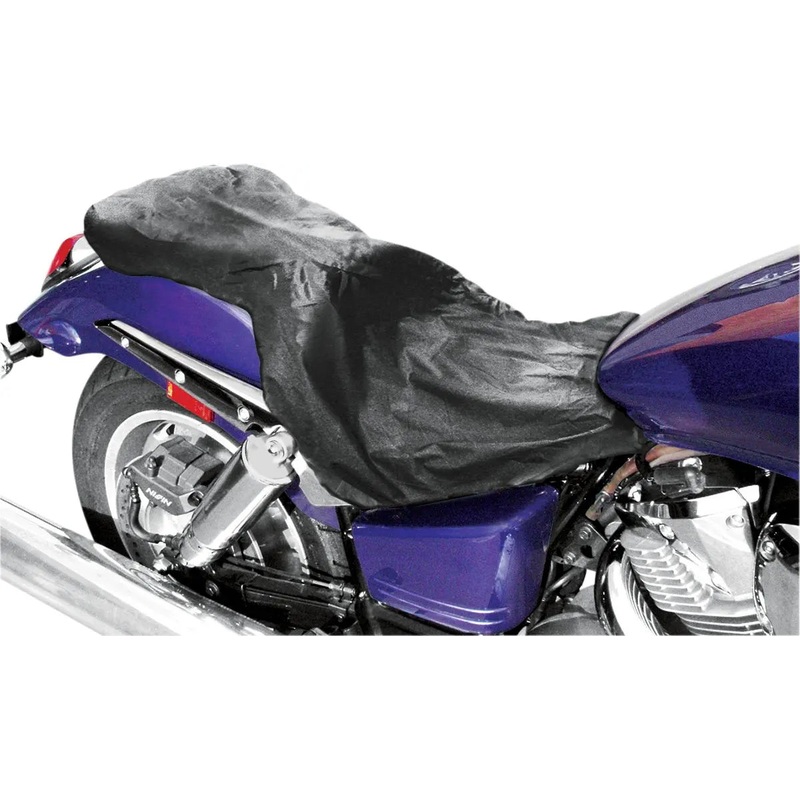 Saddlemen Explorer Seat Rain Cover with Backrest Rain Cover Black