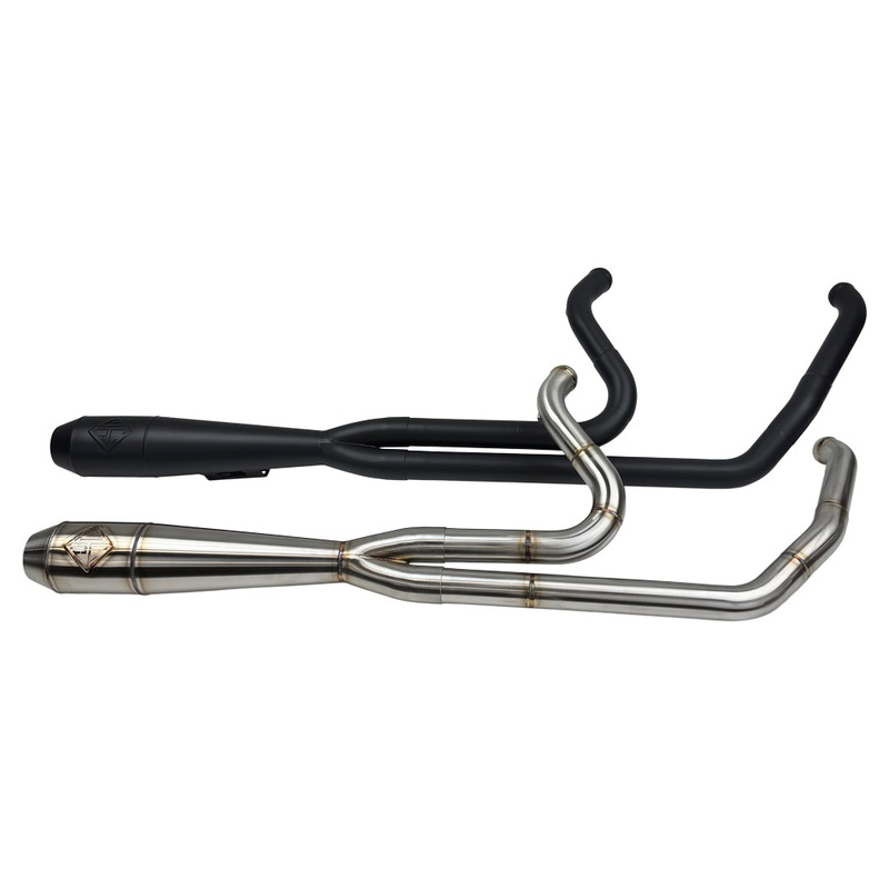 SP Concepts Mid Length Elsinore Exhaust for Harley Davidson M8 Touring Bagger 2017-Up