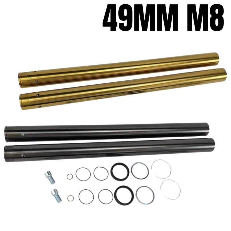 TC Bros. Fork Tube Kit for Harley-Davidson 49mm (2018-Up M-8 Softail)