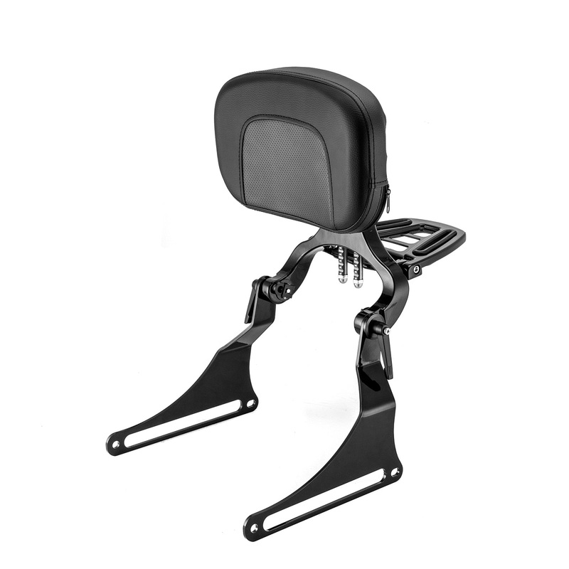 2018-2025 Harley Softail Fat Boy FLFB/S Breakout FXBR/S Gloss Black Multi-Purpose Adjustable Backrest