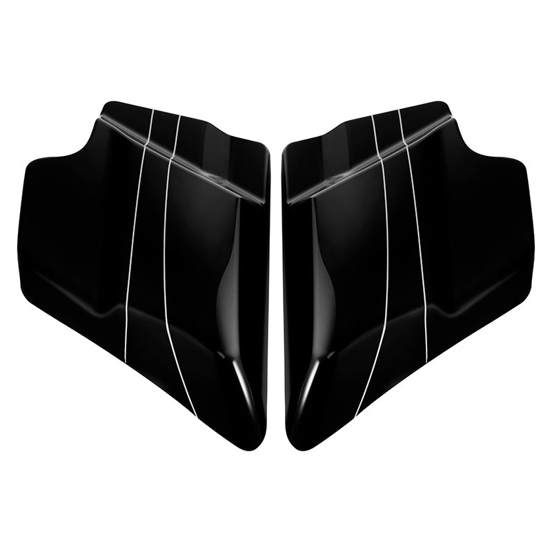HR3 Vivid Black 2015S Side Covers 2015 STREET GLIDE SPECIALFLHXS