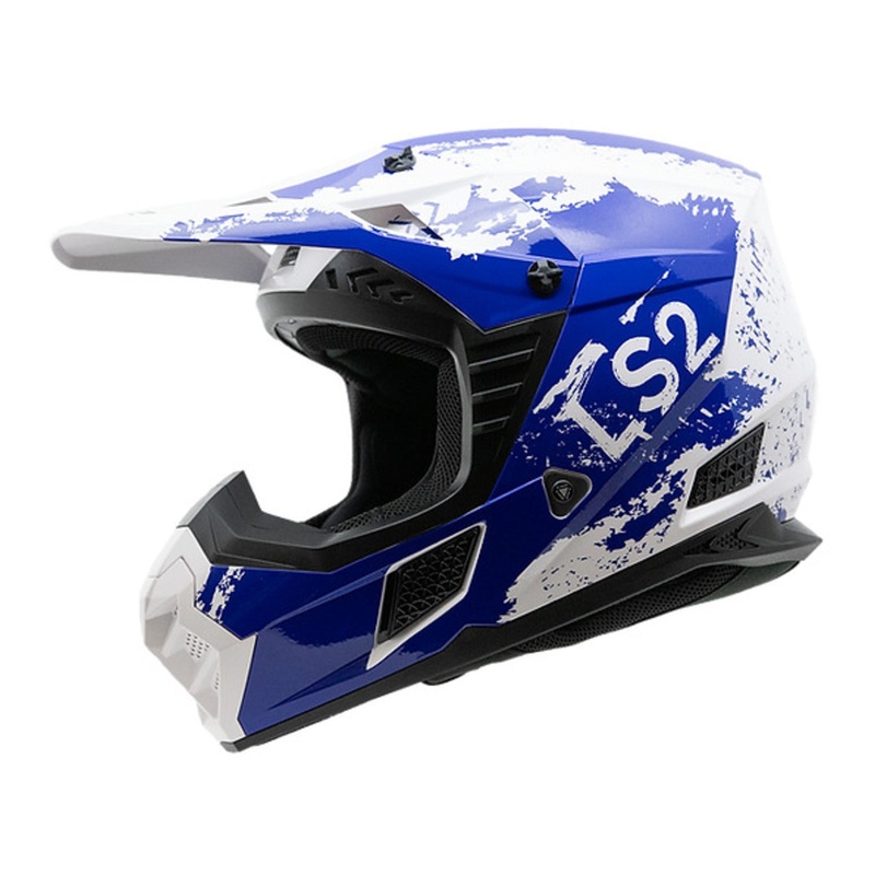 LS2 MX706J COZ Hyde Junior Helmet – Blue / White 06