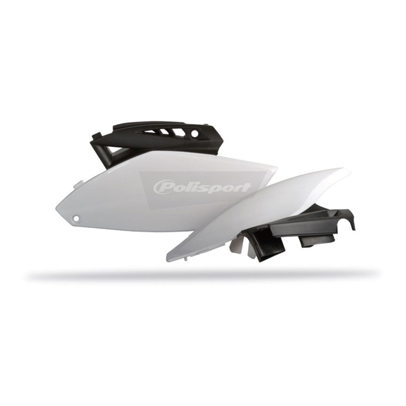Polisport Side Panels Yamaha YZ250F (’10-’13) – Black/White