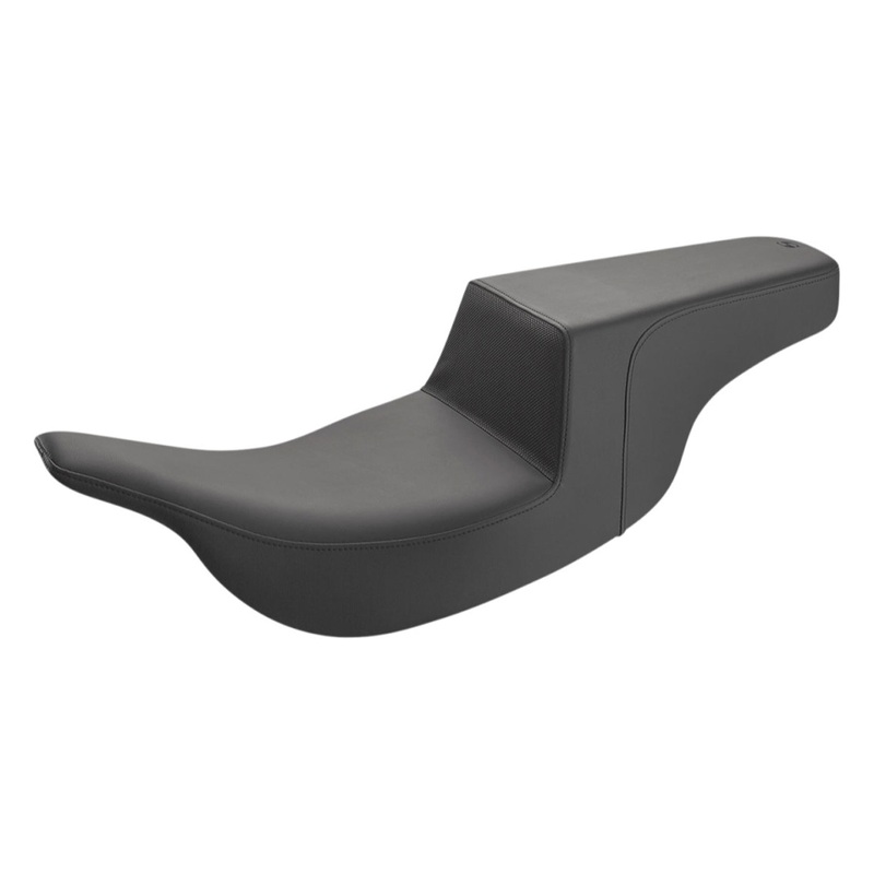 SADDLEMEN – Step-Up Seat – Gripper – Black – 97-07 FLHT/ FLTR