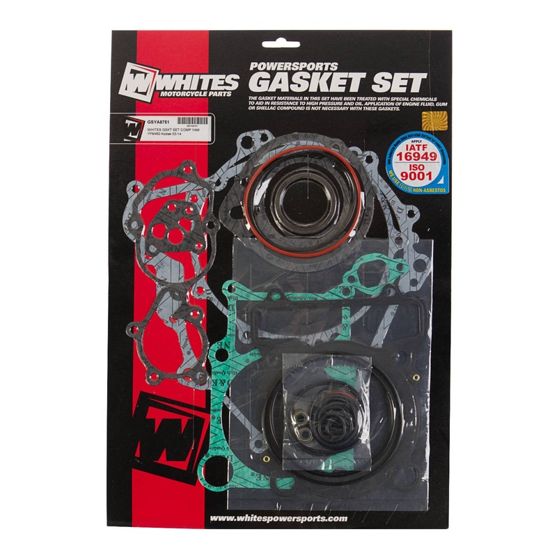 Whites Gasket Set – Complete for Yamaha YFM450 Kodiak (’03-’14)