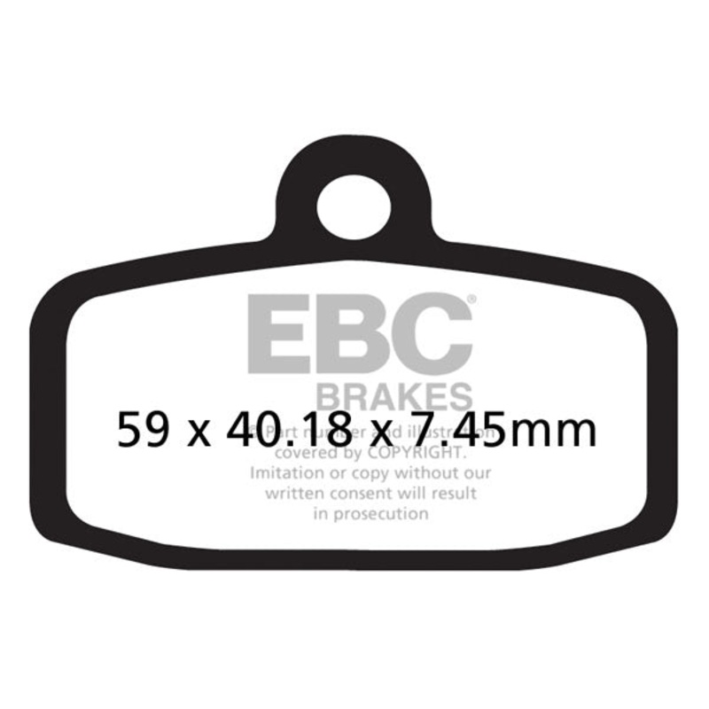 Brakes – Sintered FA612R – EBC