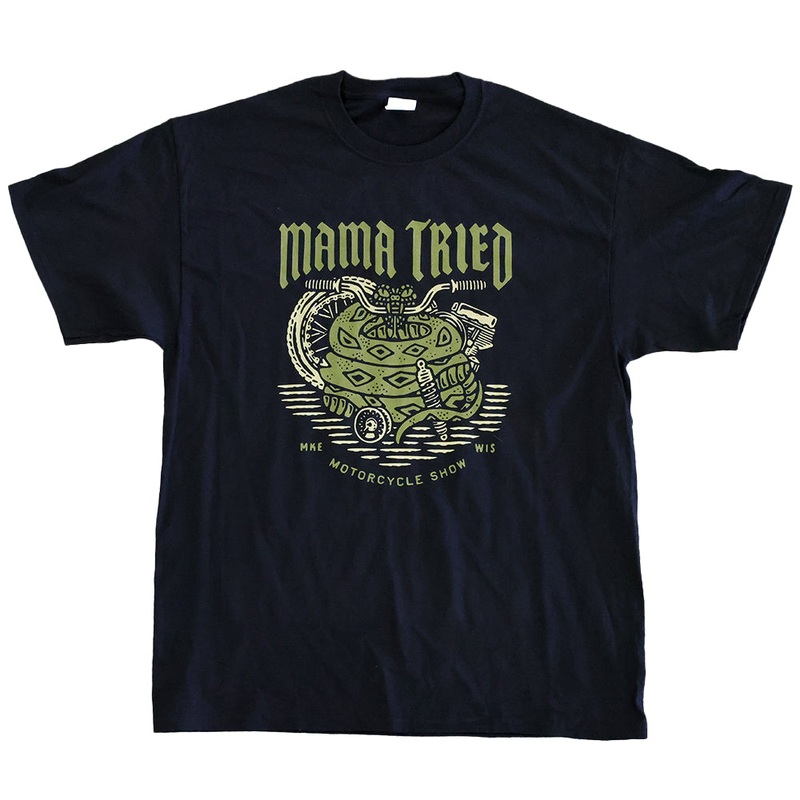 Mama Tried Snake Bite T-Shirt – Black