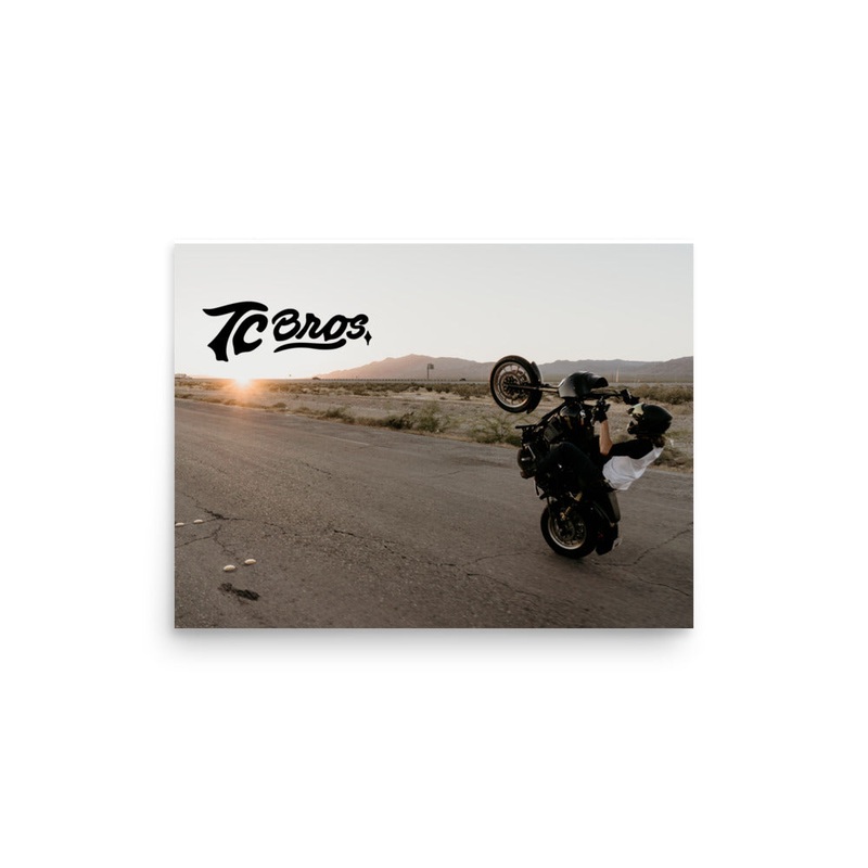 TC Bros. Dyna Wheelie Poster