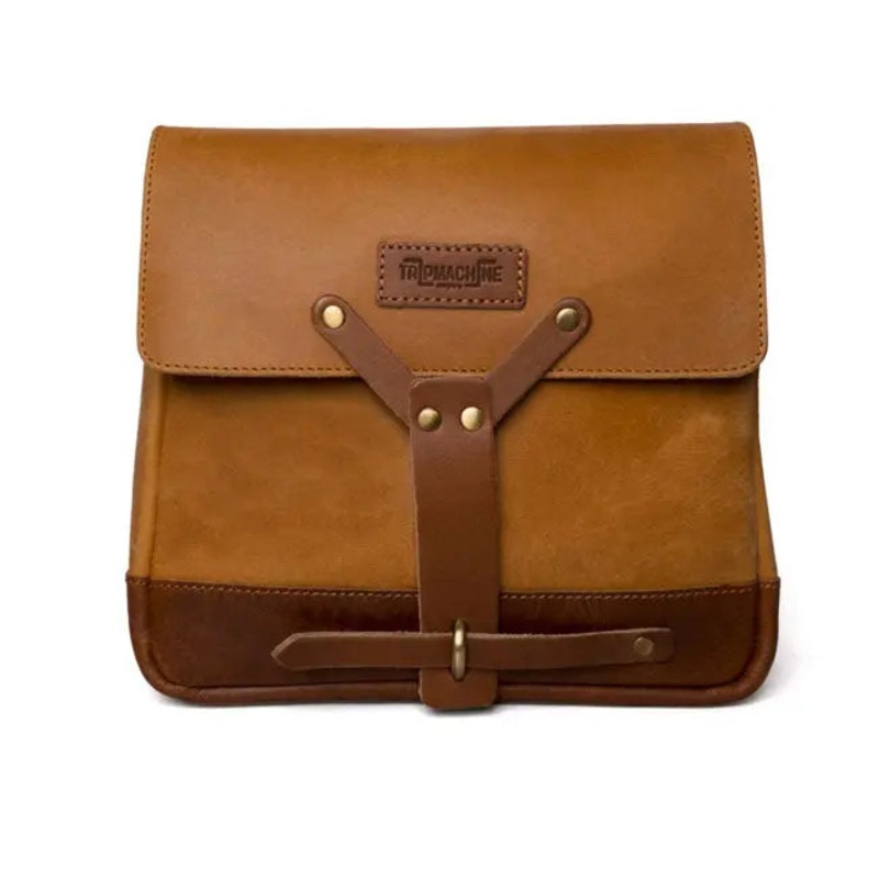 Trip Machine Universal Messenger Bag Vintage Tan