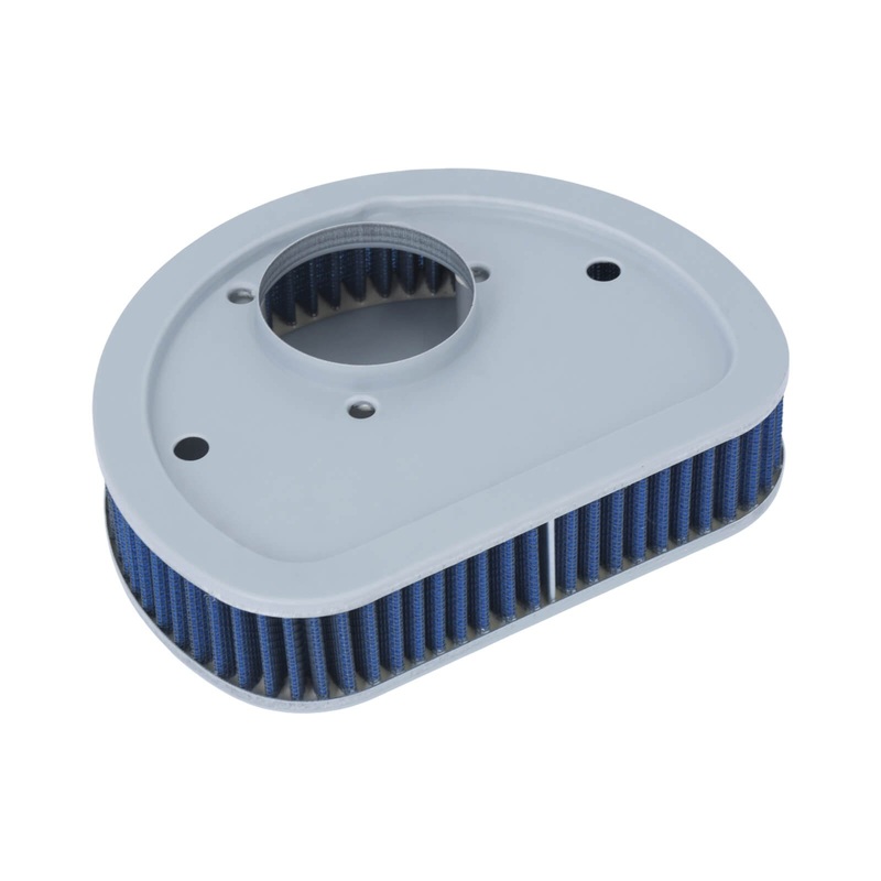 Blue Air Filter Cleaner Replacement For Harley Dyna Softail FXST 2000-2015 | Mactions
