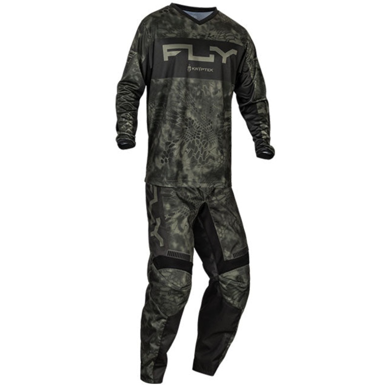 Fly Racing – S.E. F-16 Kryptek Jersey, Pant Combo