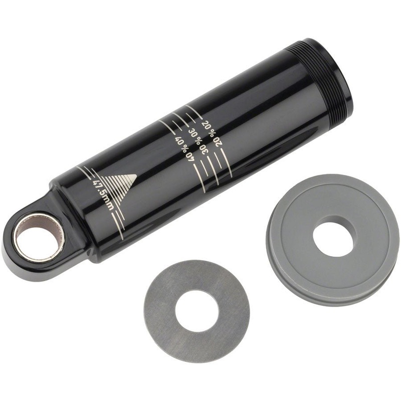 RockShox Rear Shock Damper Body – Standard Eyelet 47.5mm w/ Hydraulic Bottom Out 7.5mm Travel Spacer Super Deluxe C1+ 2023+