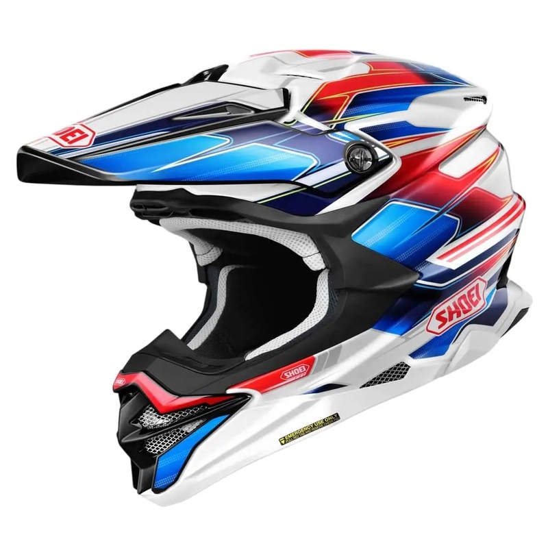 Shoei VFX-WR 06 Sparkle TC10 White