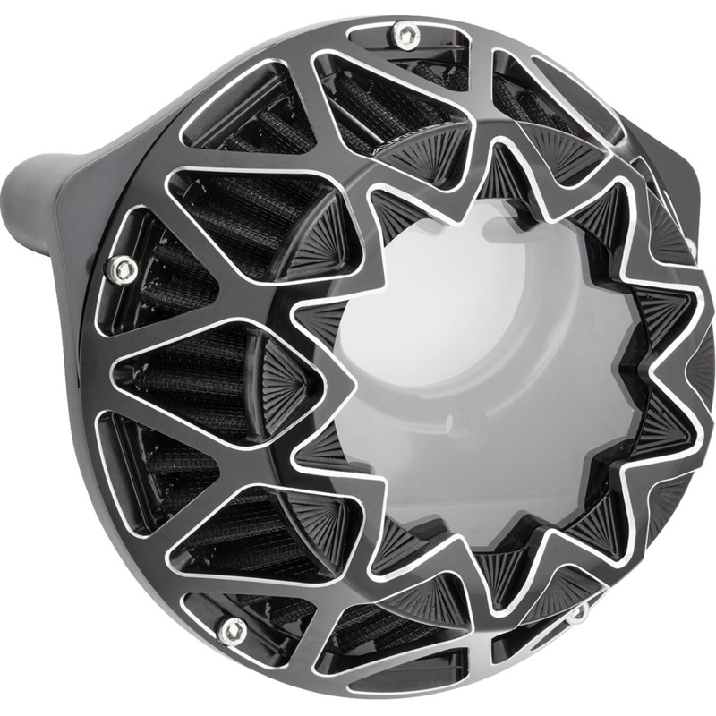 Crossfire Air Cleaner, Contrast – 24+ Touring