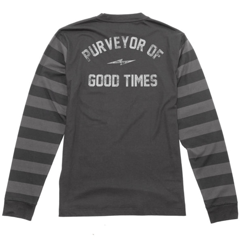 Fasthouse – Blackout Yarn Dye LS Tee