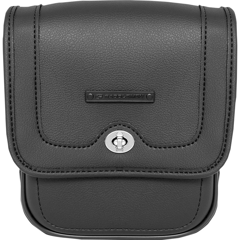 Saddlemen Square Handlebar Bag Black