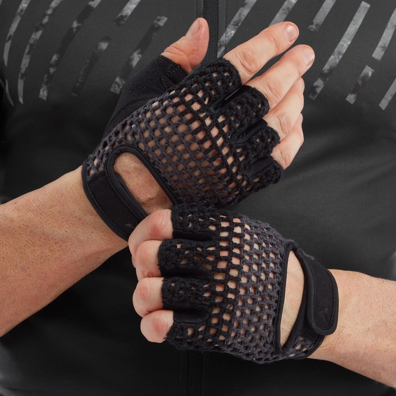 Altura Crochet Unisex Cycle Cycling Mitts Carbon