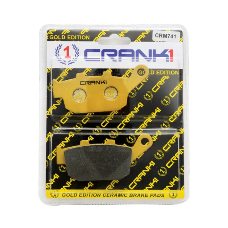 BRAKE PAD FOR REAR TRIUMPH TIGER-800 -CRM741-CRANK1 Ceramic Brake Pads