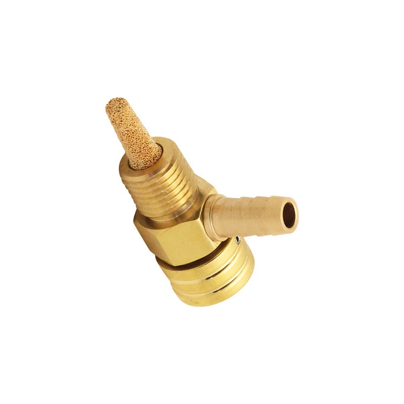 Prism – 1/4″ NPT Petcock – 90 degree – Brass