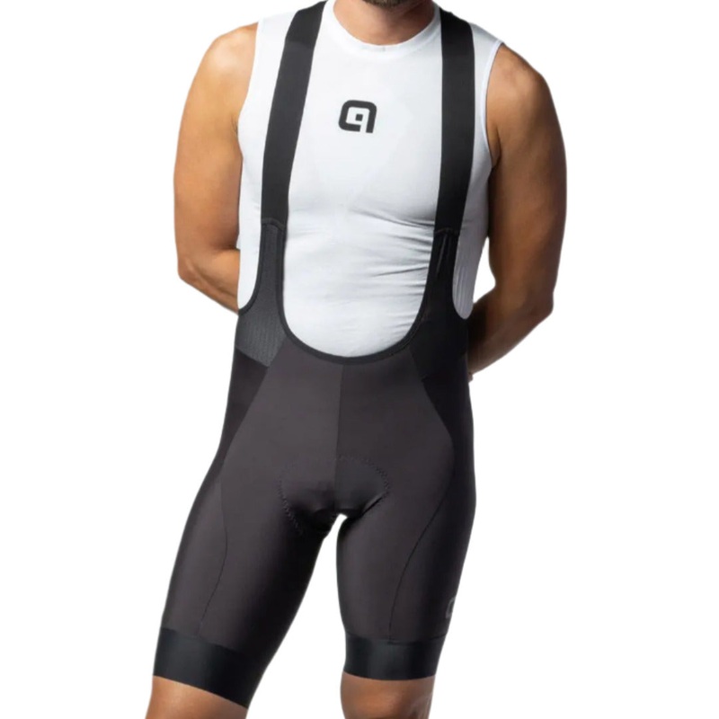 Ale Clothing K-Coldblack 2.0 R-EV1 Cycle Bib Shorts Black