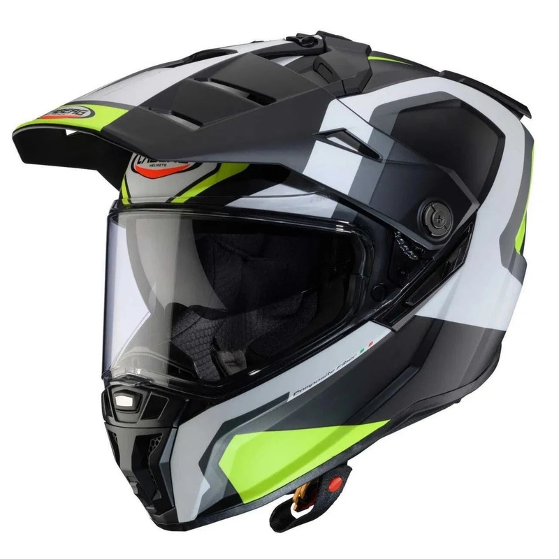 Caberg Tanami Scram Adventure Matt Black / Grey / White / Fluo Yellow