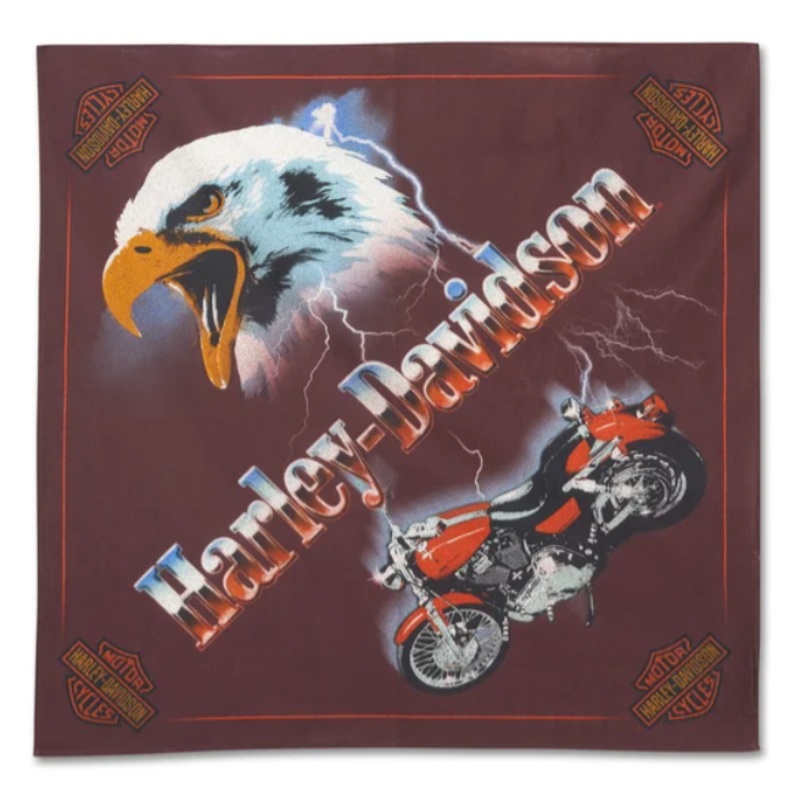 Genuine H-D Eagle Rider Bandana – Sassafras 97622-25VX