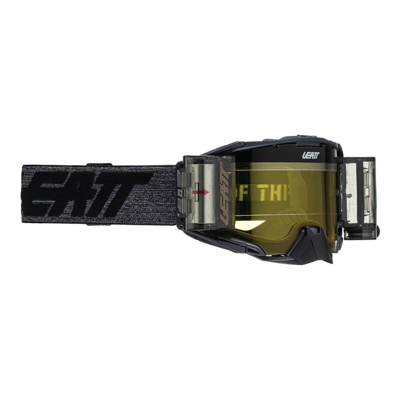 Leatt 6.5 Velocity Goggle Roll-Off – Graphene / Yellow 70%