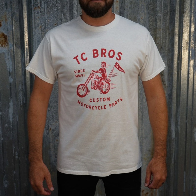 Rider – White Tee