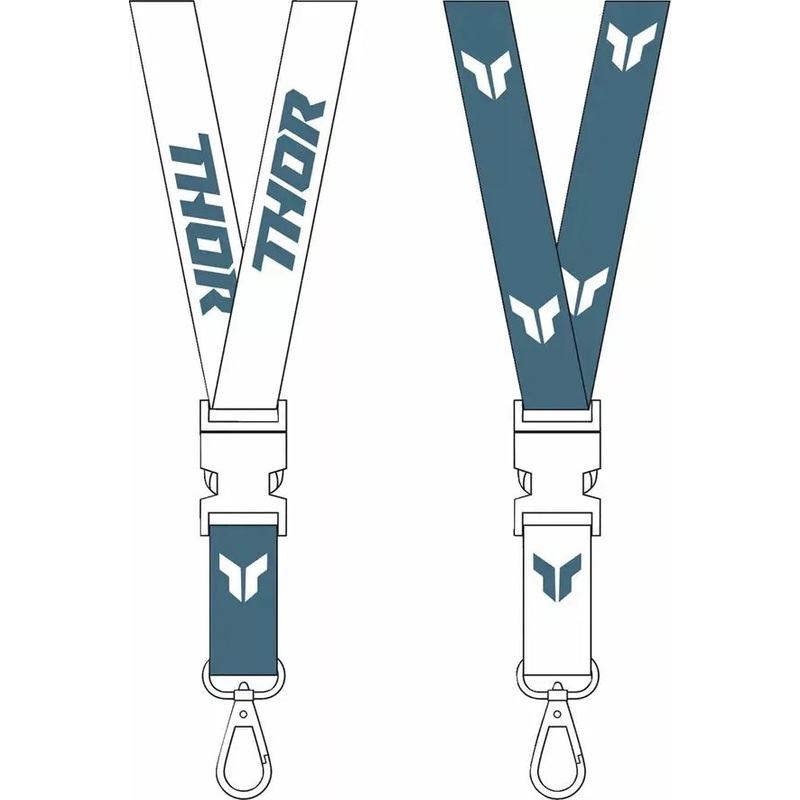 Thor Lanyard Steel White