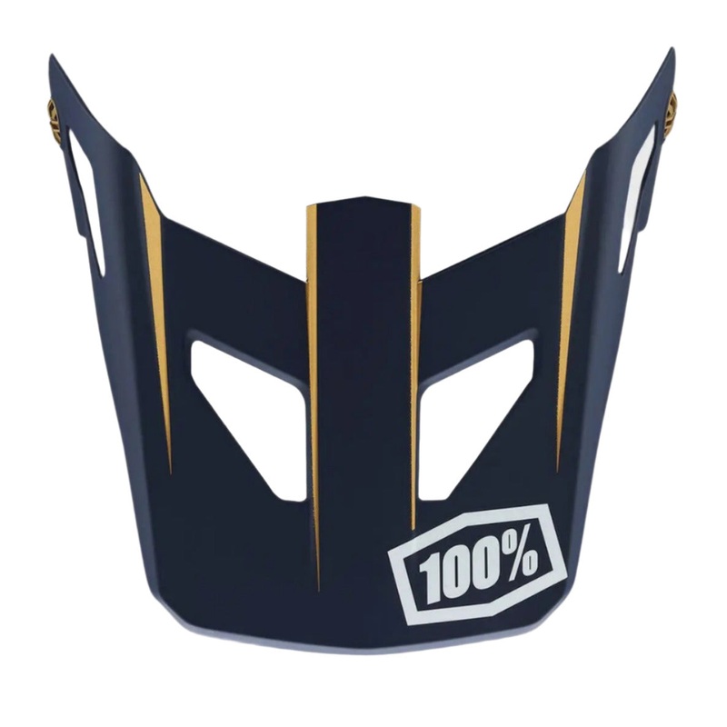100% Status Replacement Cycle Helmet Visor LTD Navy
