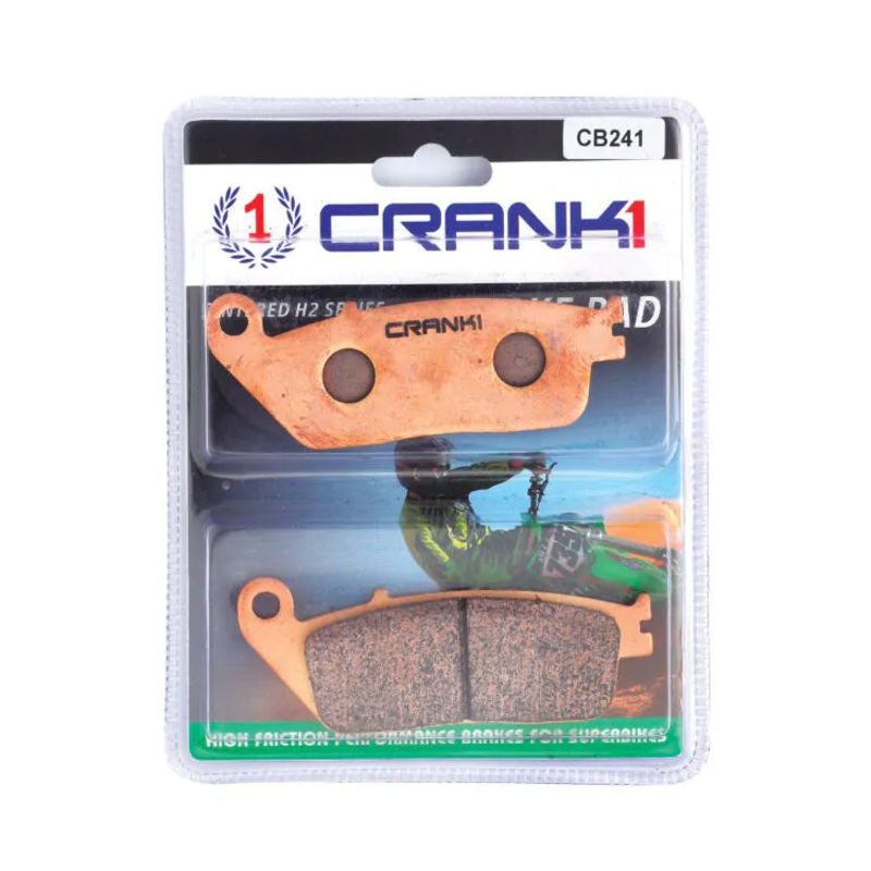 BRAKE PADS FRONT HONDA CBR 650F (2 SETS)-2014 ONWARD-CB241- CRANK1 Sintered Brake Pad