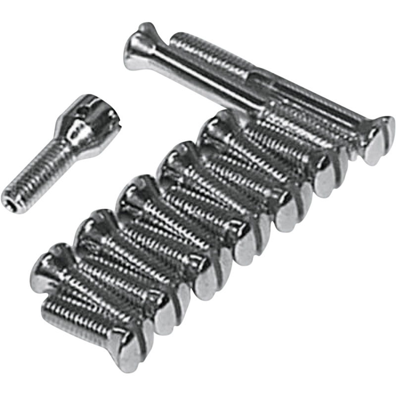 Colony 4 Speed Transmission Top Cover Screw Kit – Chrome – 56-64 Shovelhead