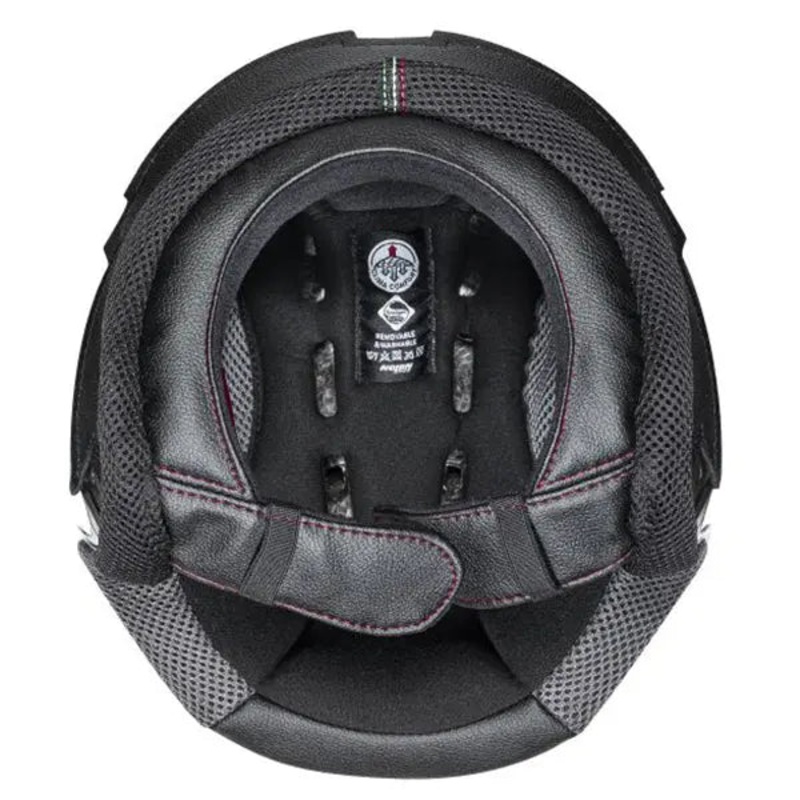 Nolan N21 Helmet Interior Black / Red